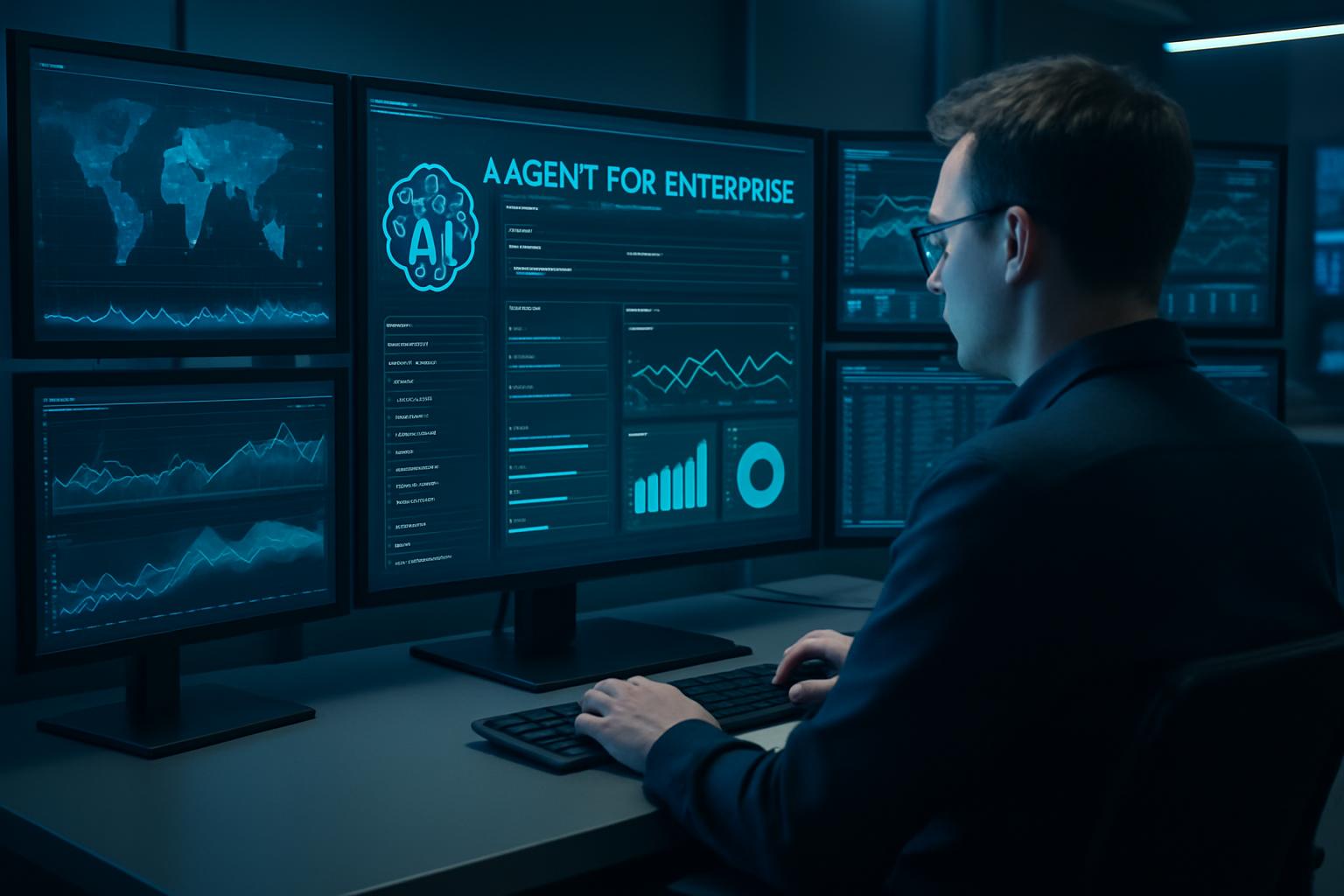 Infografía sobre agente de IA para empresas — análisis y datos clave 2026 Infografía sobre agente de IA para empresas — análisis y datos clave 2026
