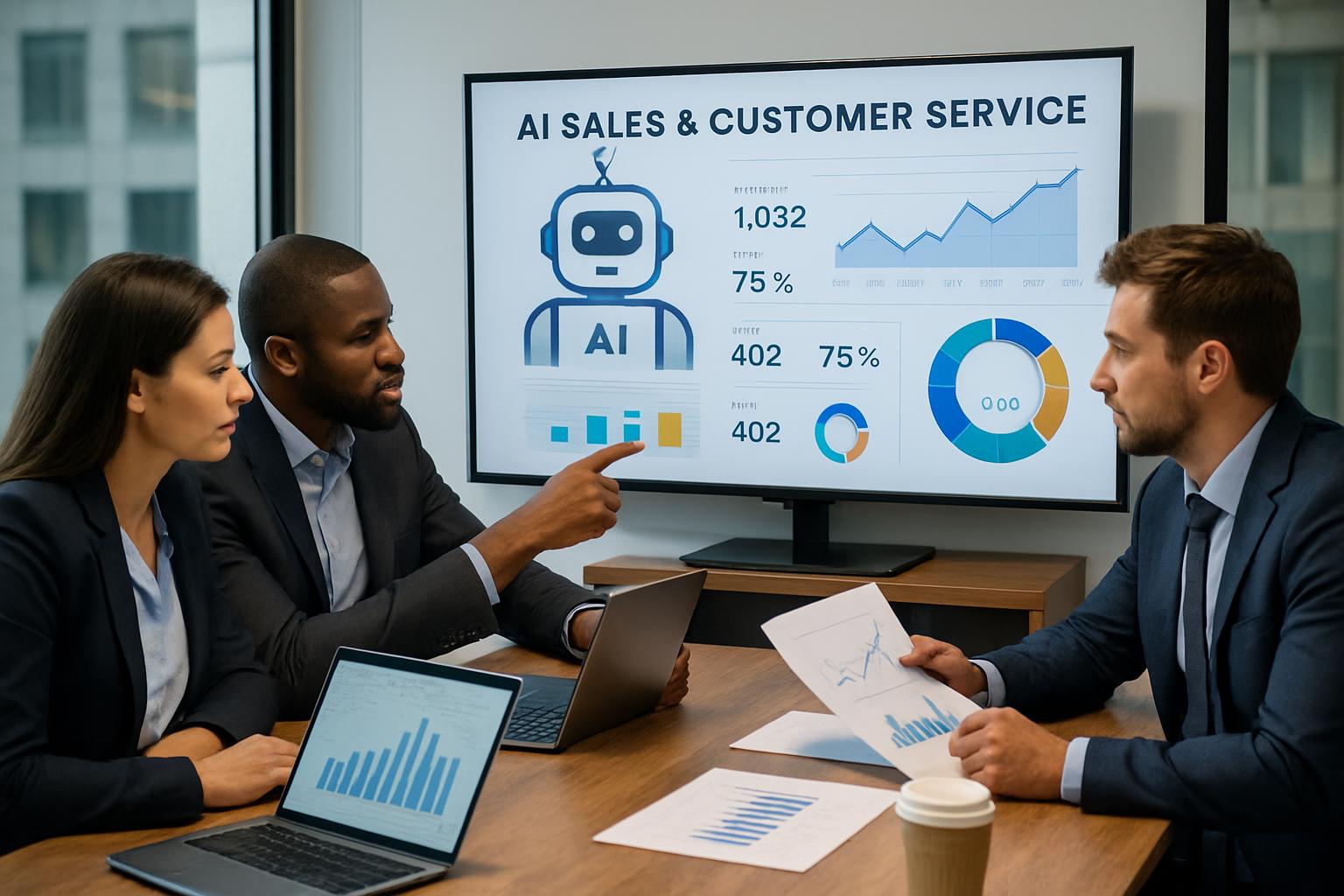 Resultados y análisis de agente de IA ventas y atención al cliente en entorno empresarial 2026