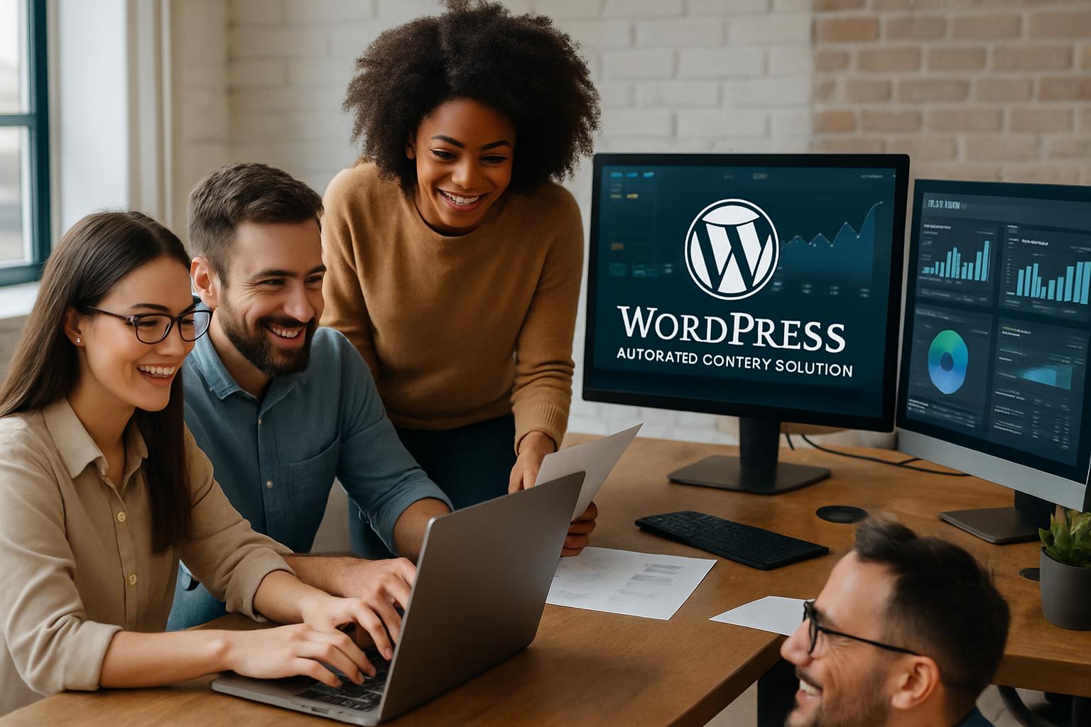 Resultados y análisis de generador de contenido automático para WordPress en entorno empresarial 2026