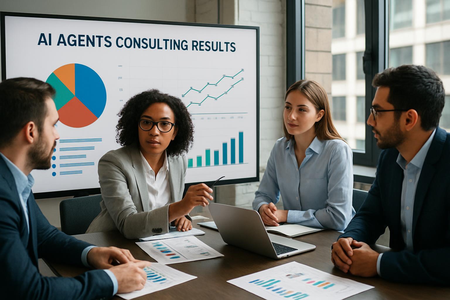Resultados y análisis de consultoría en agentes de IA en entorno empresarial 2026