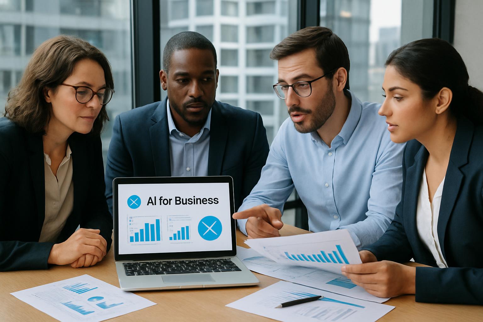 Resultados y análisis de agente de IA para empresas en entorno empresarial 2026