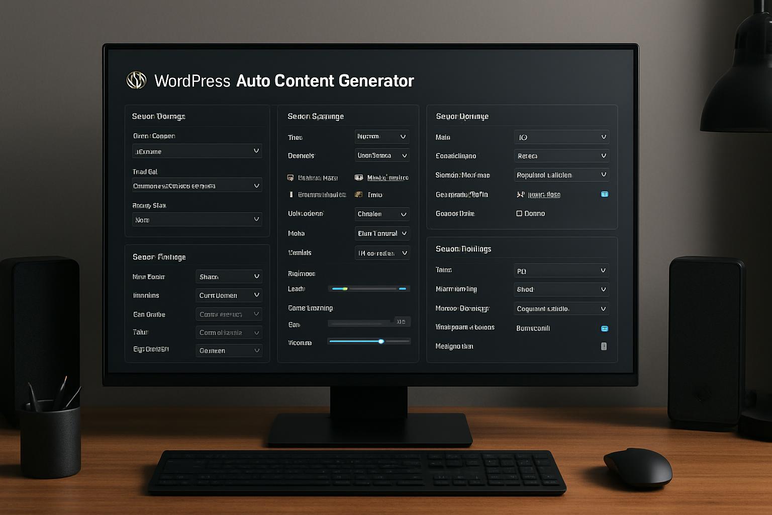 Resultados y análisis de generador de contenido automático para WordPress en entorno empresarial 2026