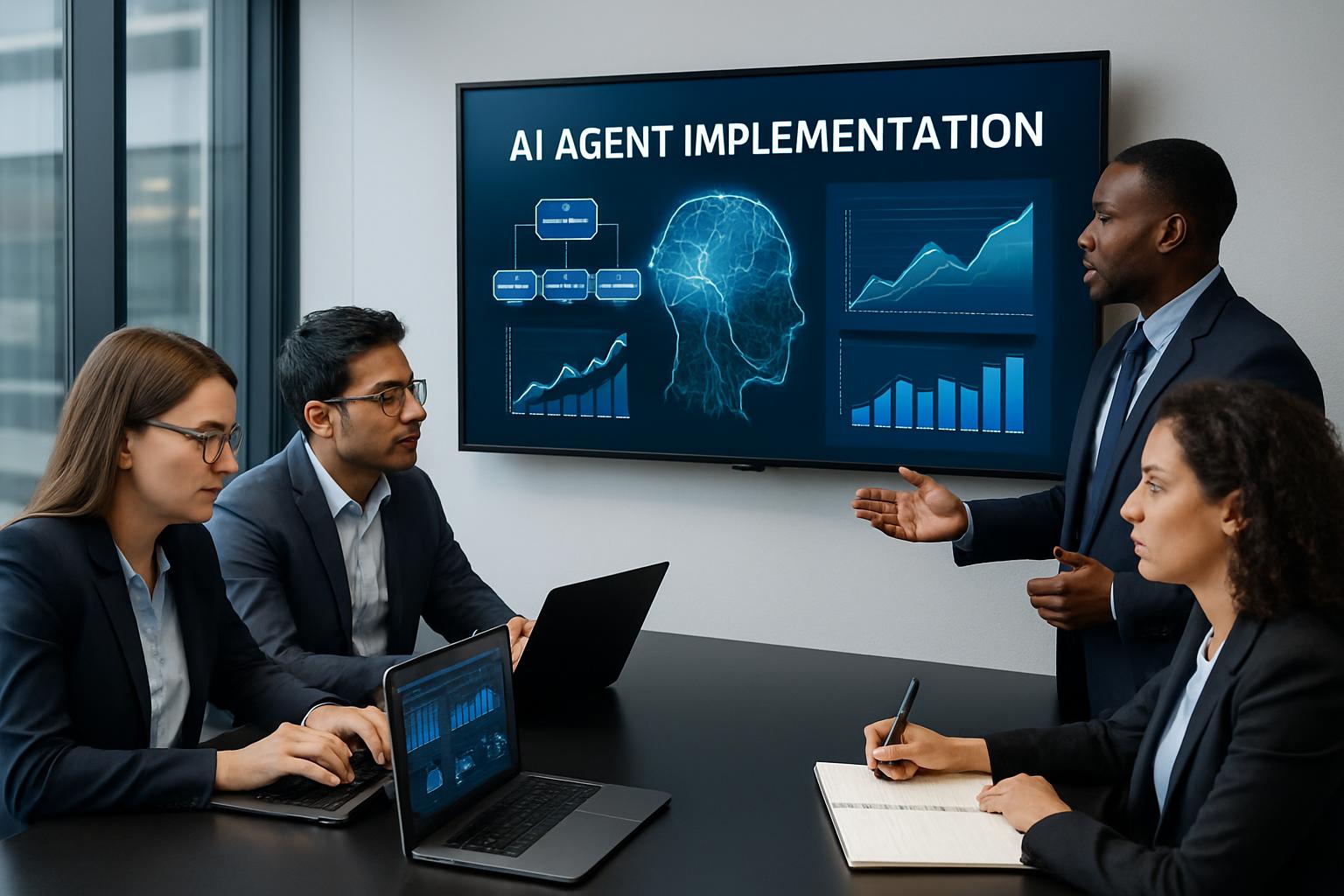Infografía sobre consultoría en agentes de IA — análisis y datos clave 2026 Infografía sobre consultoría en agentes de IA — análisis y datos clave 2026