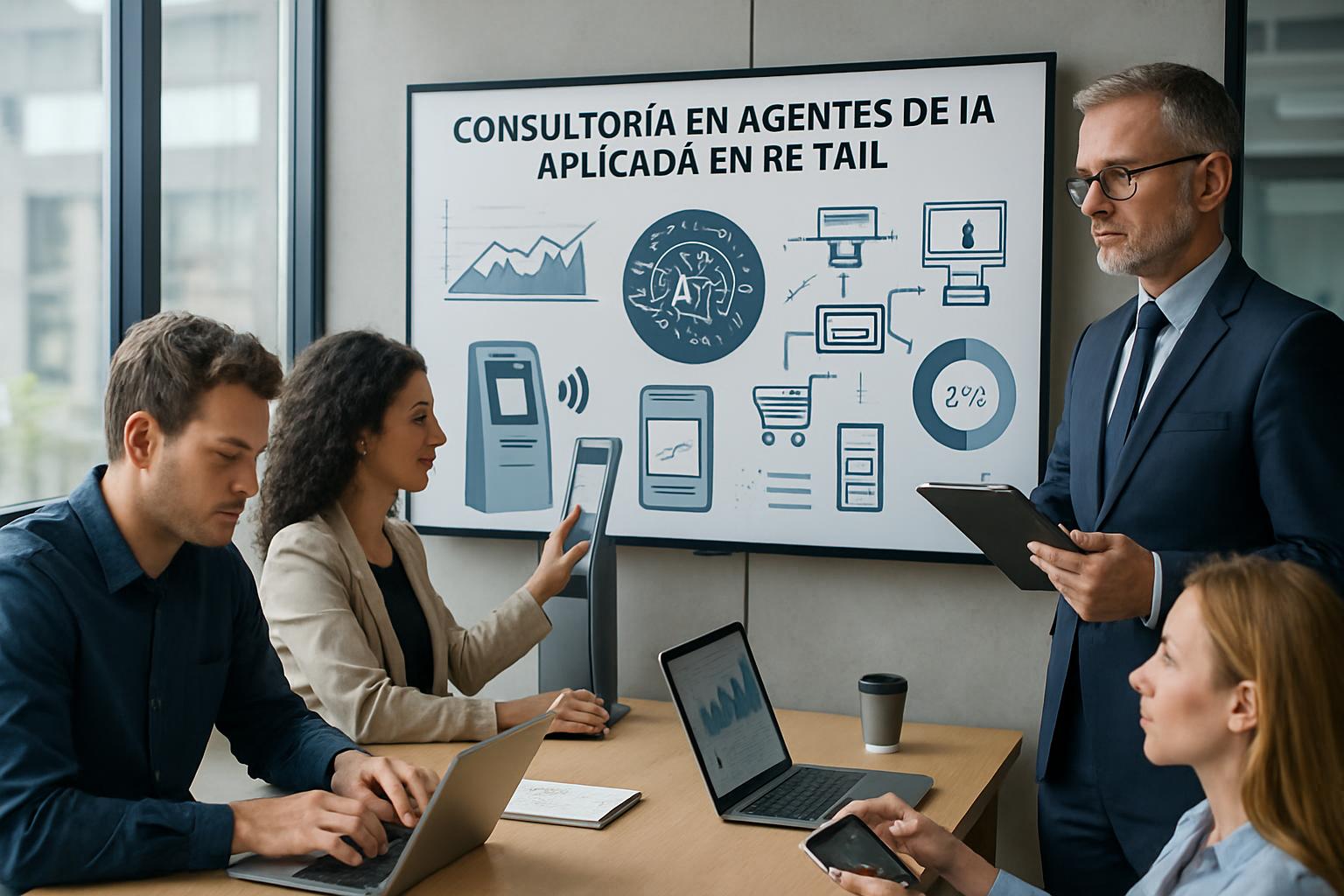 Infografía sobre consultoría en agentes de IA — análisis y datos clave 2026 Infografía sobre consultoría en agentes de IA — análisis y datos clave 2026